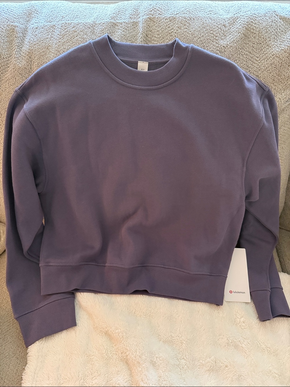 lululemon athletica Lavender Crewneck Sweatshirt
